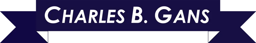 Charles B. Gans Plumbing Heating and Air Conditioning Logo
