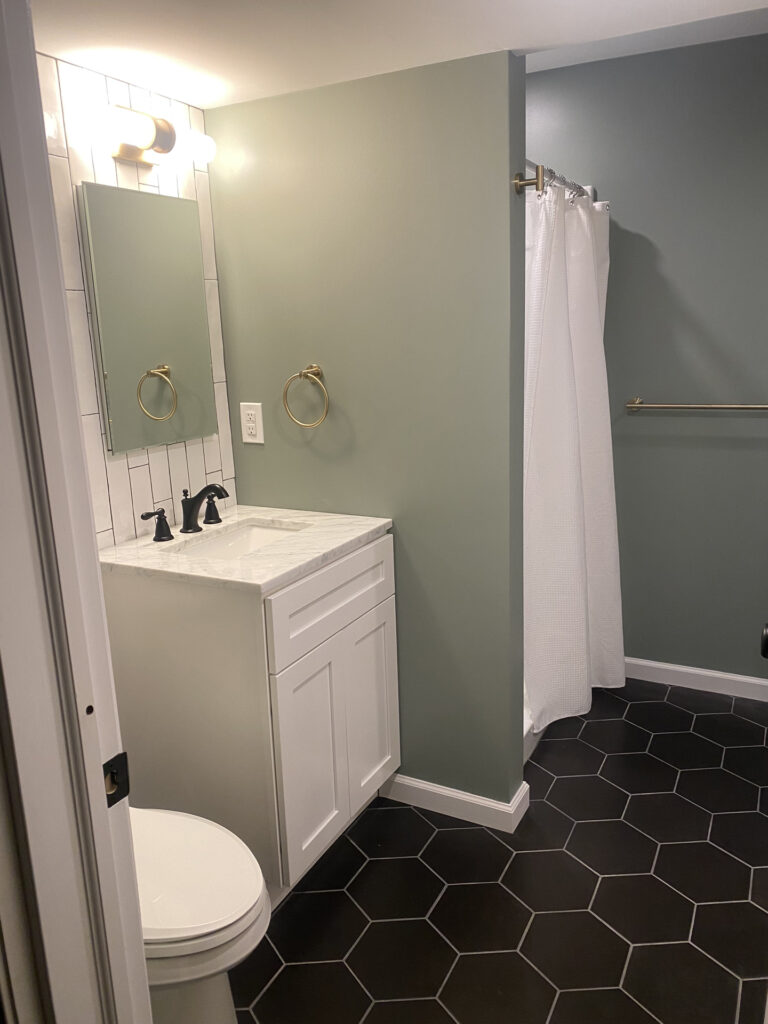 Gans Bathroom Remodel new Sink