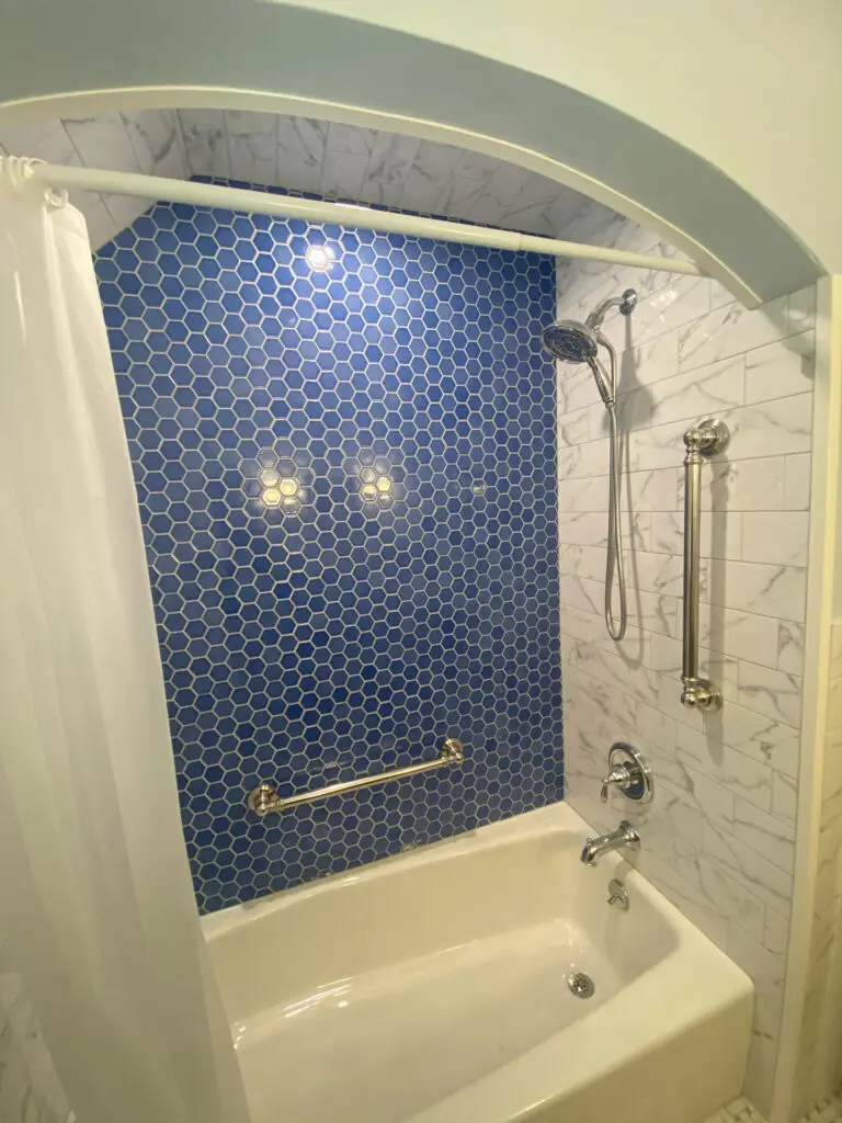 New Shower Tiling