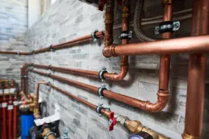Copper Piping Heating System